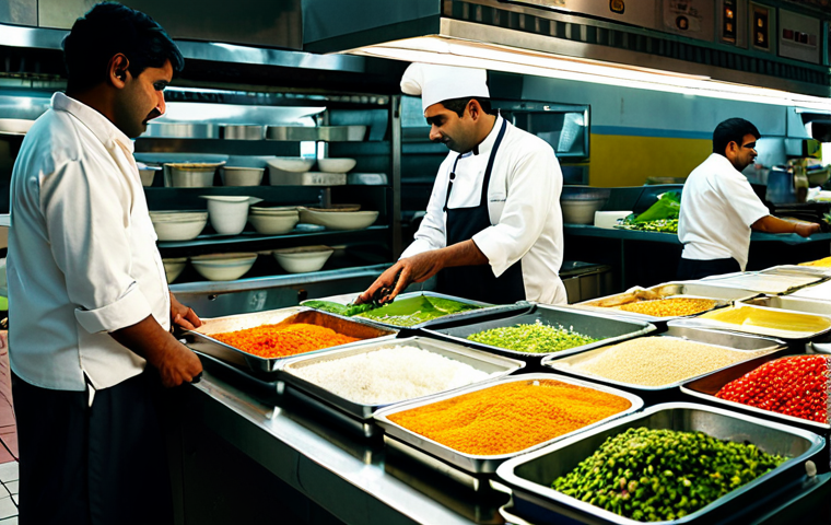 한식조리사로서 성공한 셰프 사례 - A professional female chef in a modern kitchen, fully clothed in chef's attire, preparing a traditio...